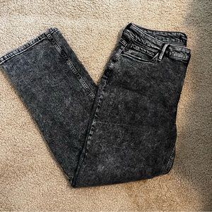 Acid wash High Waisted Jeans